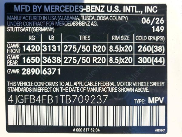 2026 MERCEDES-BENZ GLE-CLASS GLE350 4MATIC — VINS