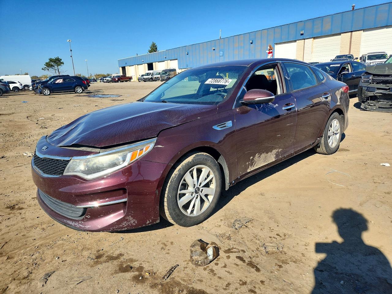 2018 KIA OPTIMA LX — Front 3/4