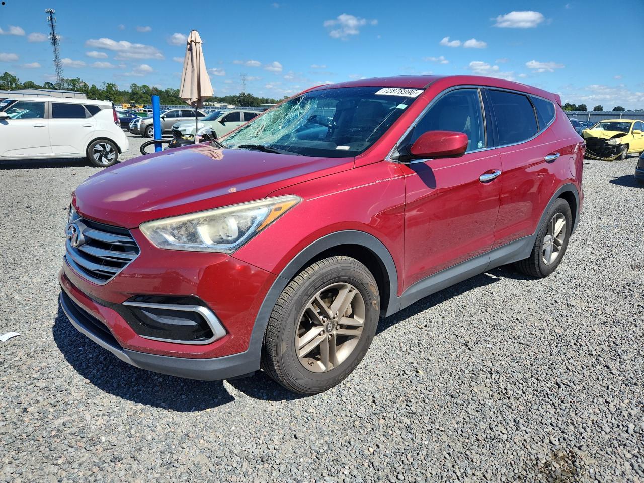 2017 HYUNDAI SANTA FE Base — Front 3/4