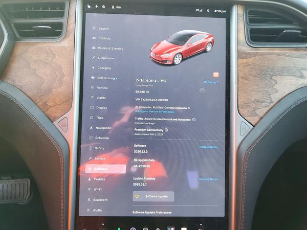 2020 TESLA MODEL S — ODOM
