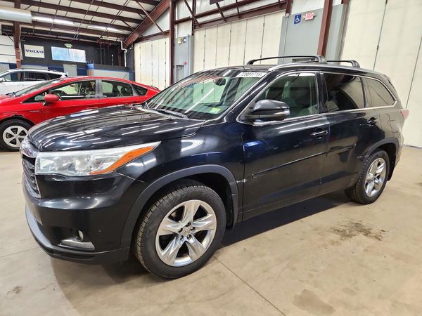 2015 TOYOTA HIGHLANDER Base/Hybrid — Front 3/4