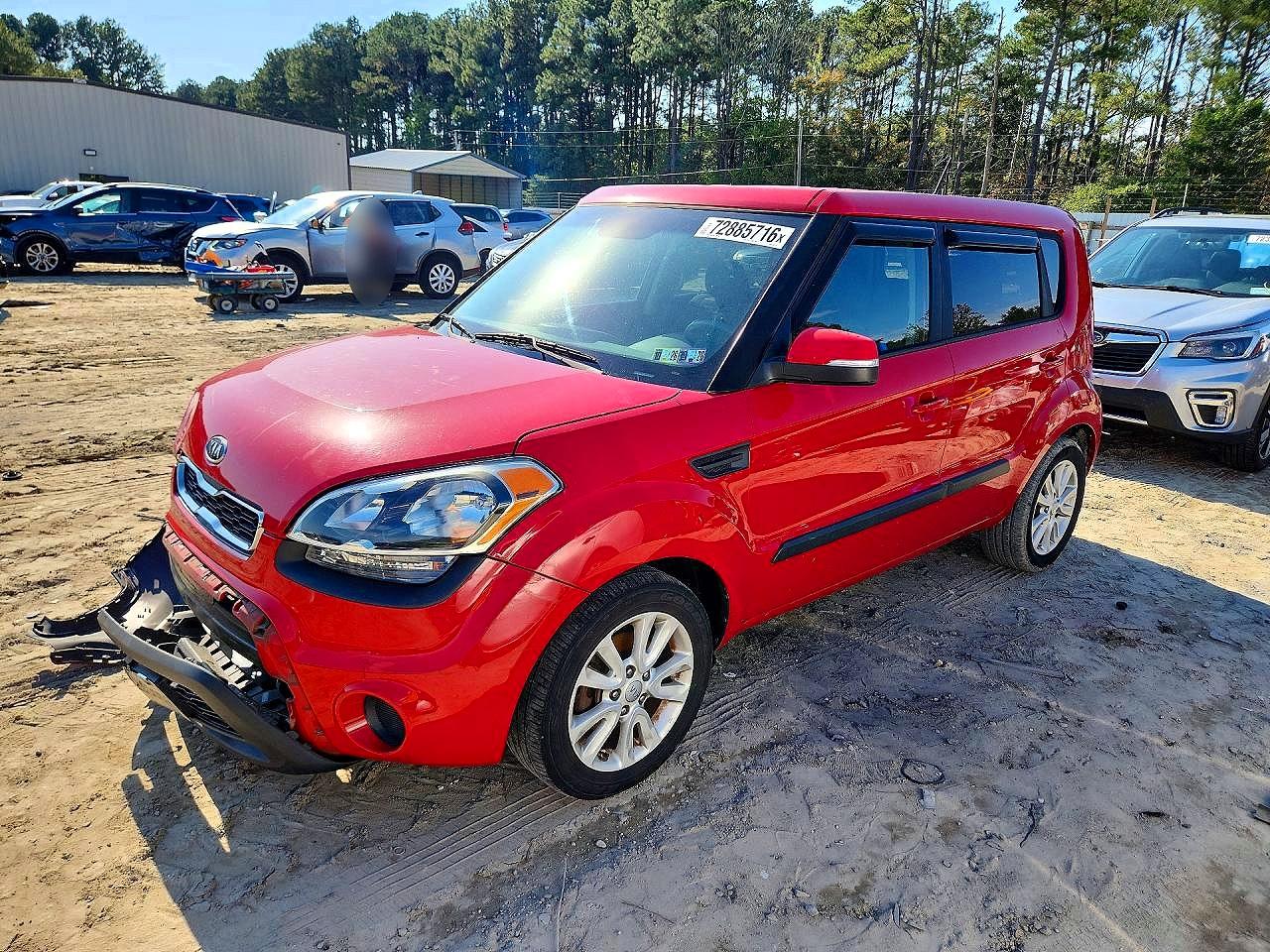 2012 KIA SOUL GL — Front 3/4