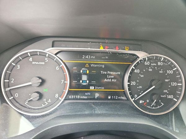 2021 NISSAN ROGUE SV — ODOM