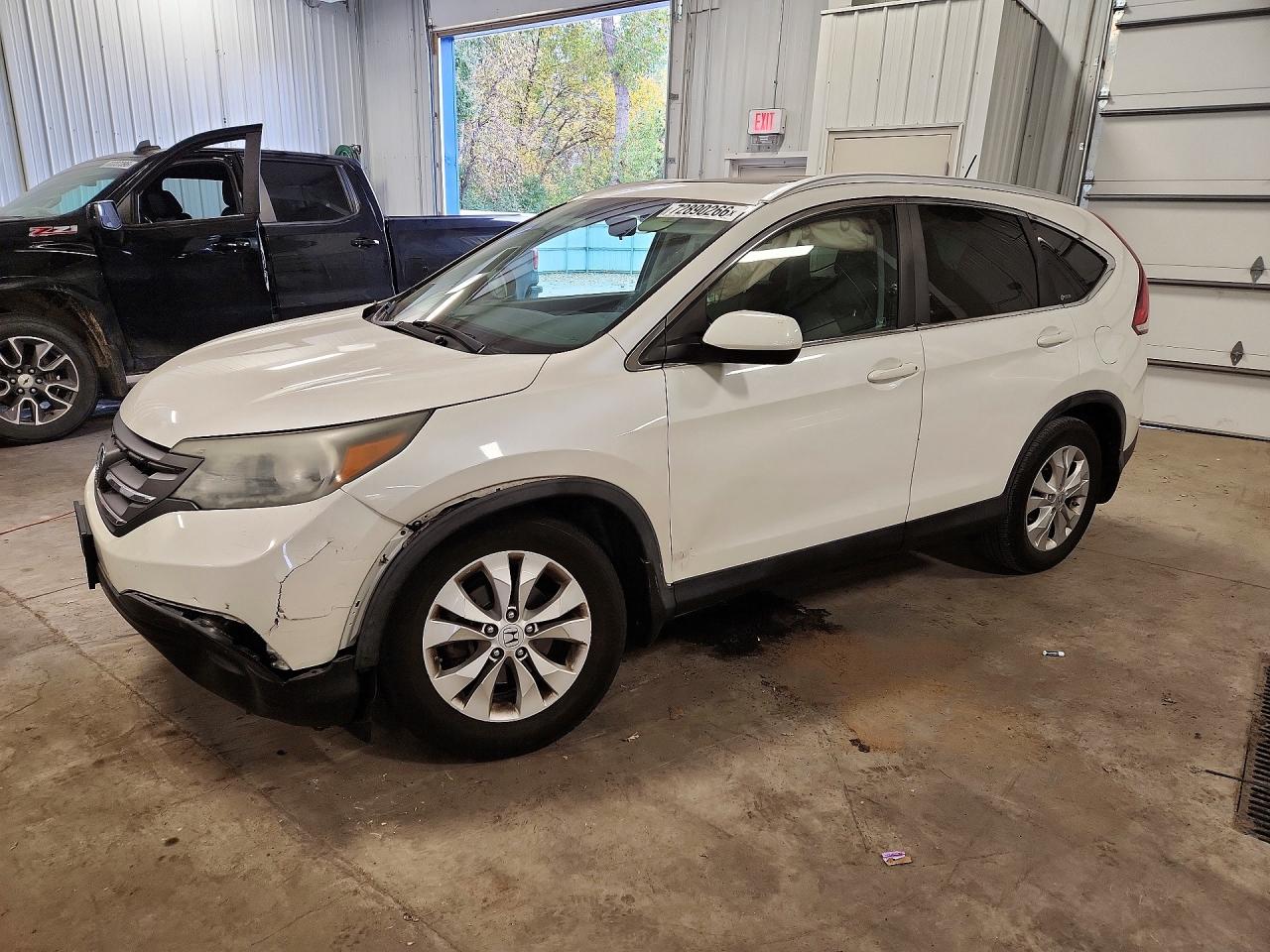 2012 HONDA CRV EX-L — Front 3/4