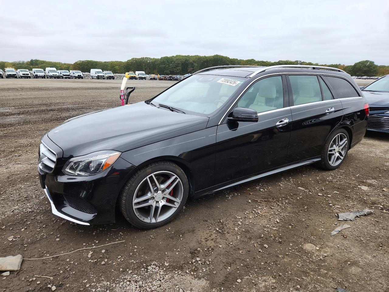2016 MERCEDES-BENZ E E350-4M — Front 3/4