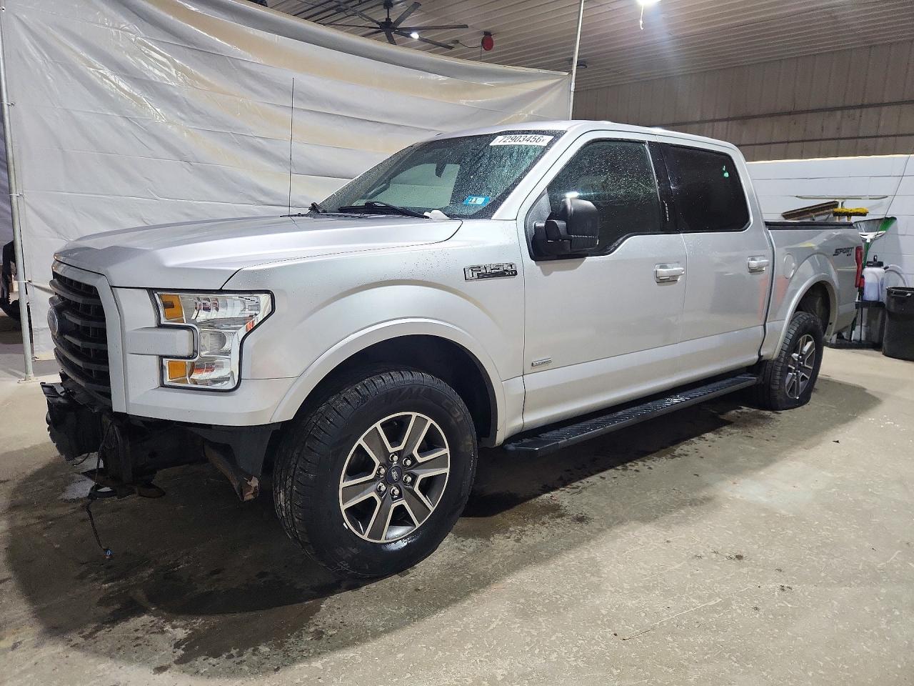 2017 FORD F150 SuperCrew — Front 3/4