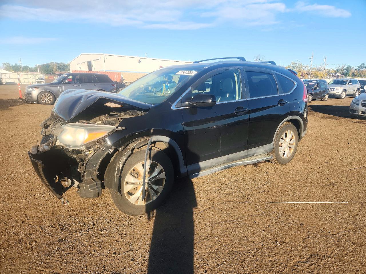 2012 HONDA CRV EX-L — Front 3/4