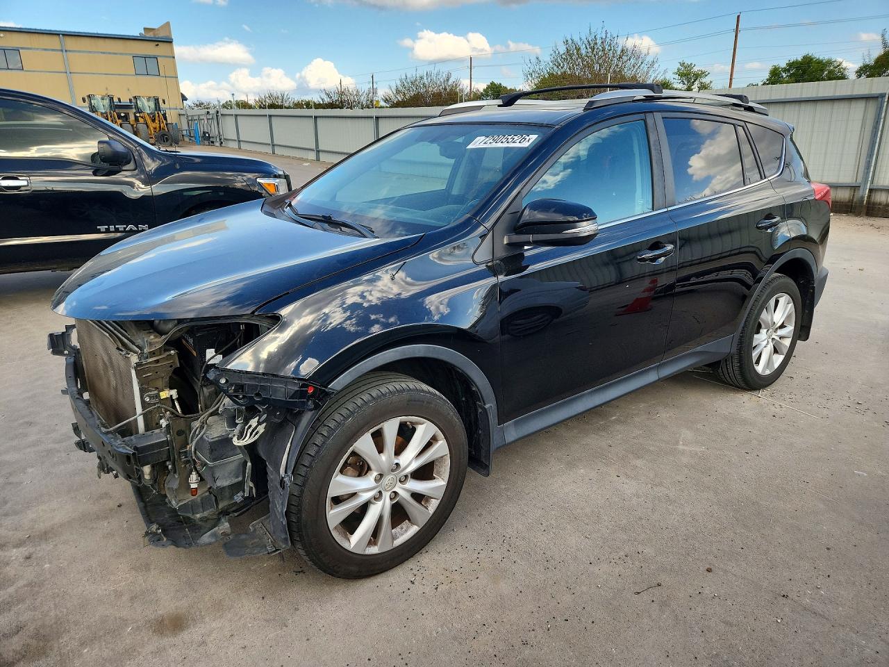 2013 TOYOTA RAV4 High — Front 3/4