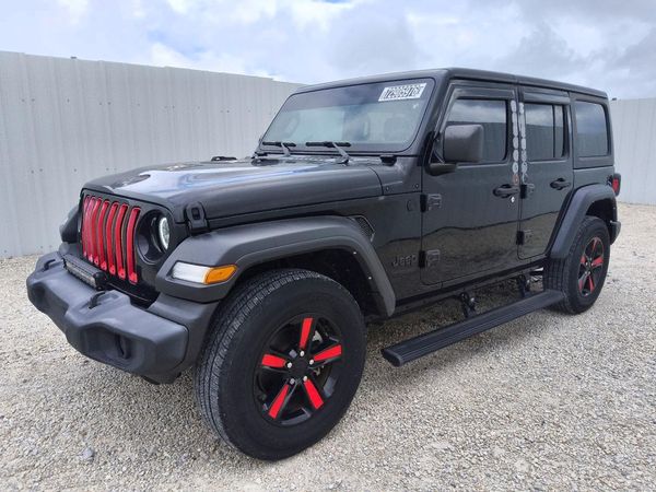 2022 JEEP WRANGLER UNLIMITED Unlimited Sport — Front 3/4