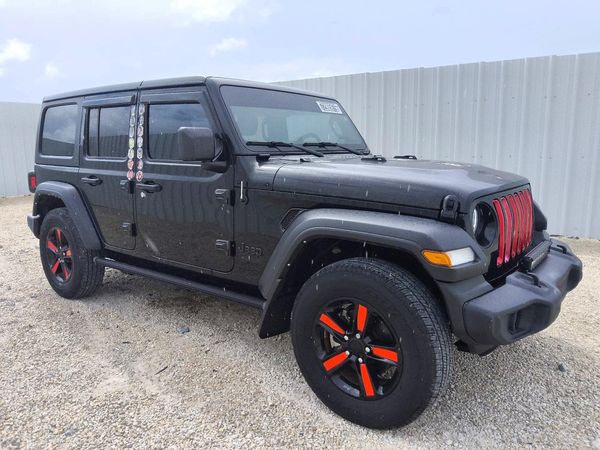 2022 JEEP WRANGLER UNLIMITED Unlimited Sport — Passenger 3/4