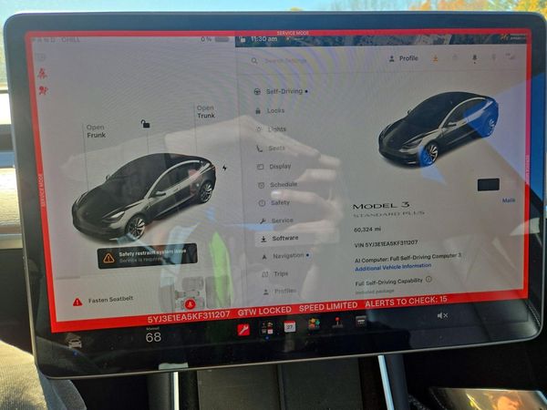 2019 TESLA MODEL 3 — ODOM