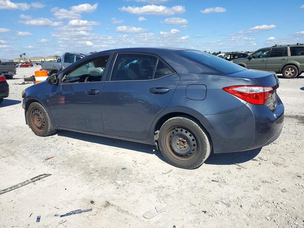 2016 TOYOTA COROLLA L/LE — DSRA