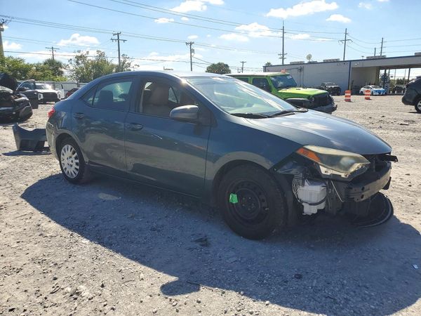 2016 TOYOTA COROLLA L/LE — Passenger 3/4