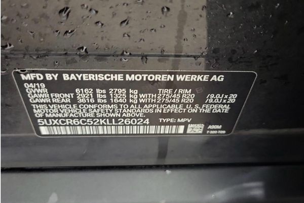 2019 BMW X5
