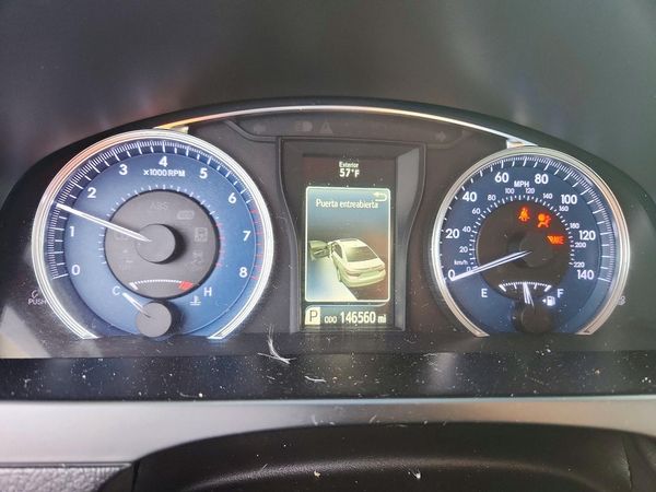 2017 TOYOTA CAMRY LE/SE/XLE/XSE — ODOM