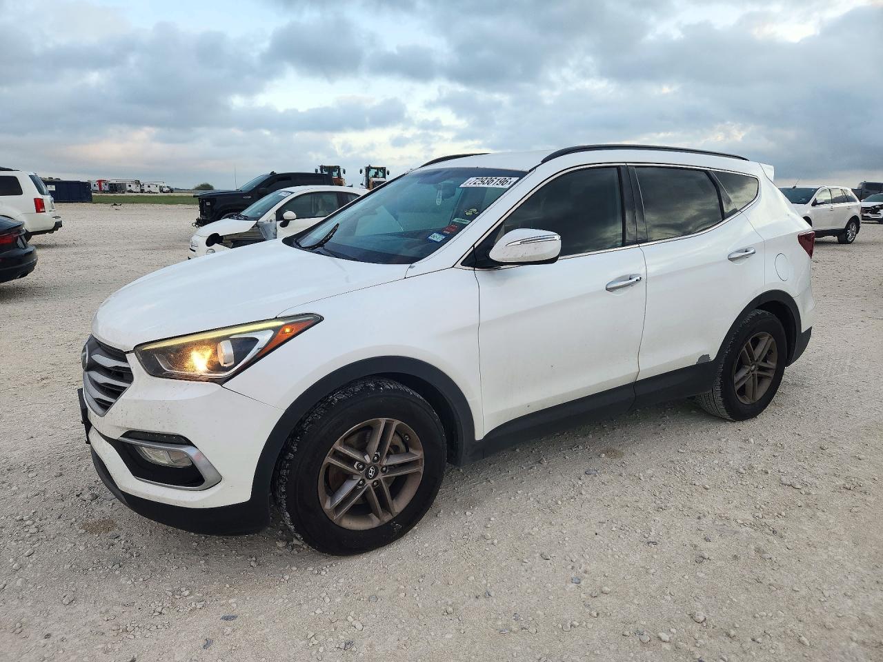 2018 HYUNDAI SANTA FE — Front 3/4