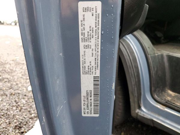 2021 RAM PROMASTER 3500 — VINS