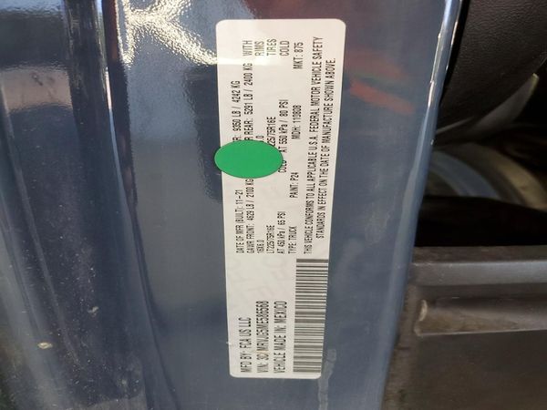 2021 RAM PROMASTER 3500 — VINS
