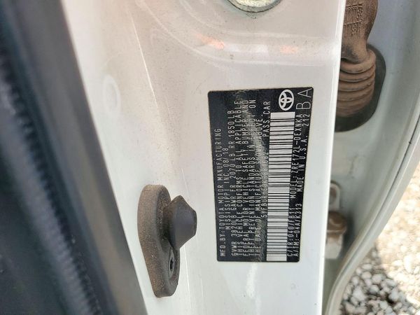 2019 TOYOTA COROLLA L/LE/SE/XLE/XSE — VINS