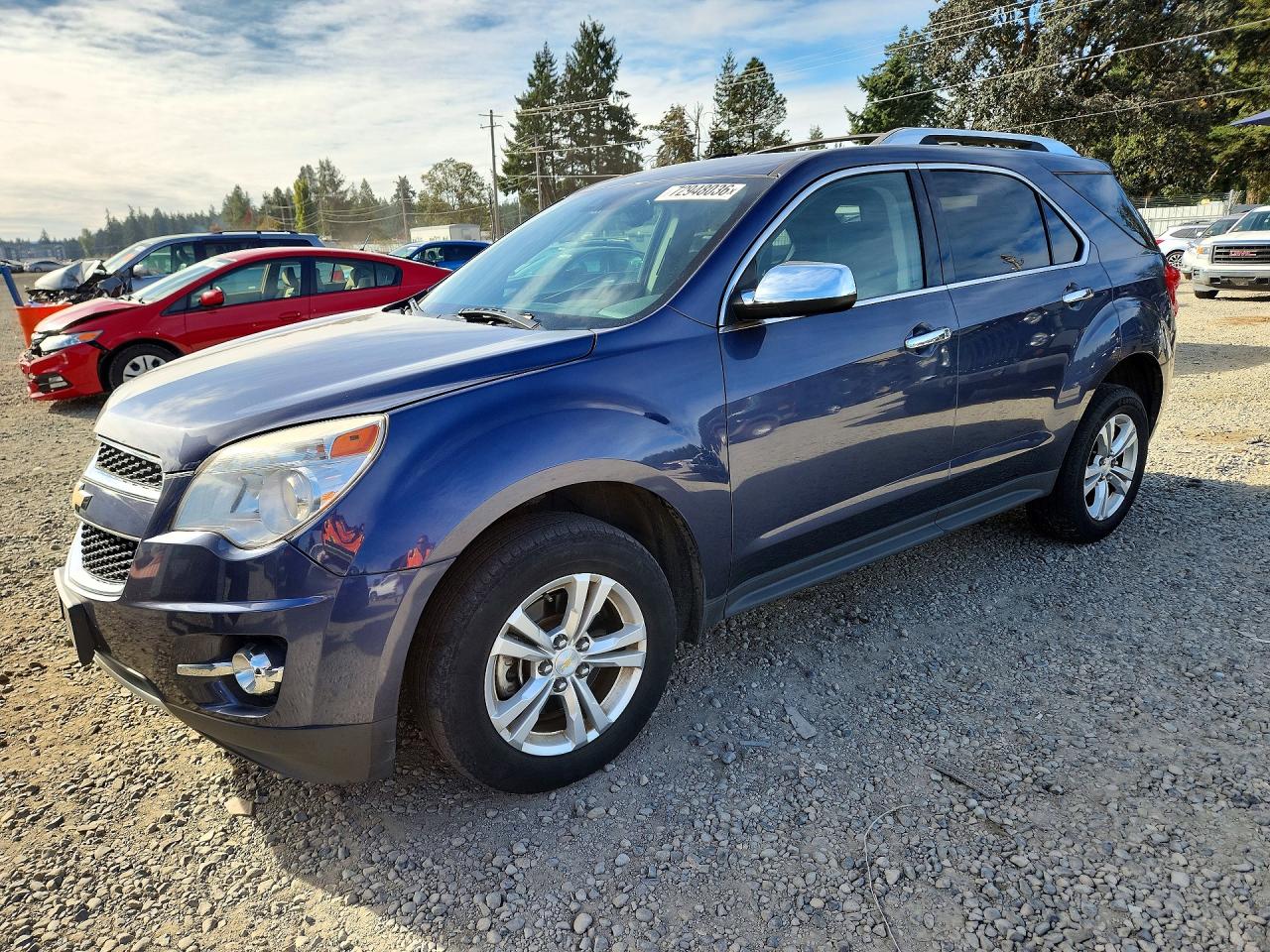 2013 CHEVROLET EQUINOX LTZ — Front 3/4
