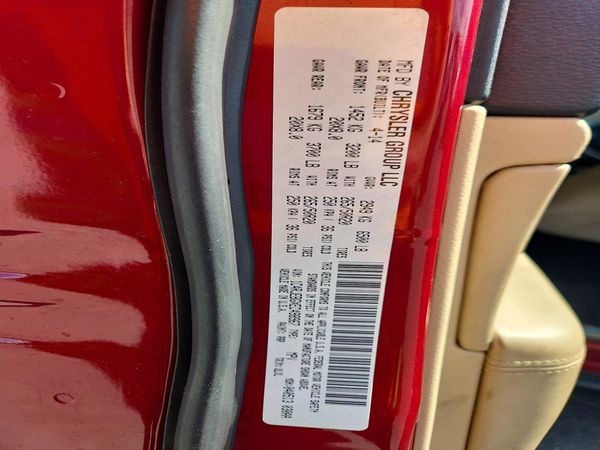 2014 JEEP CHEROKEE Limited — VINS