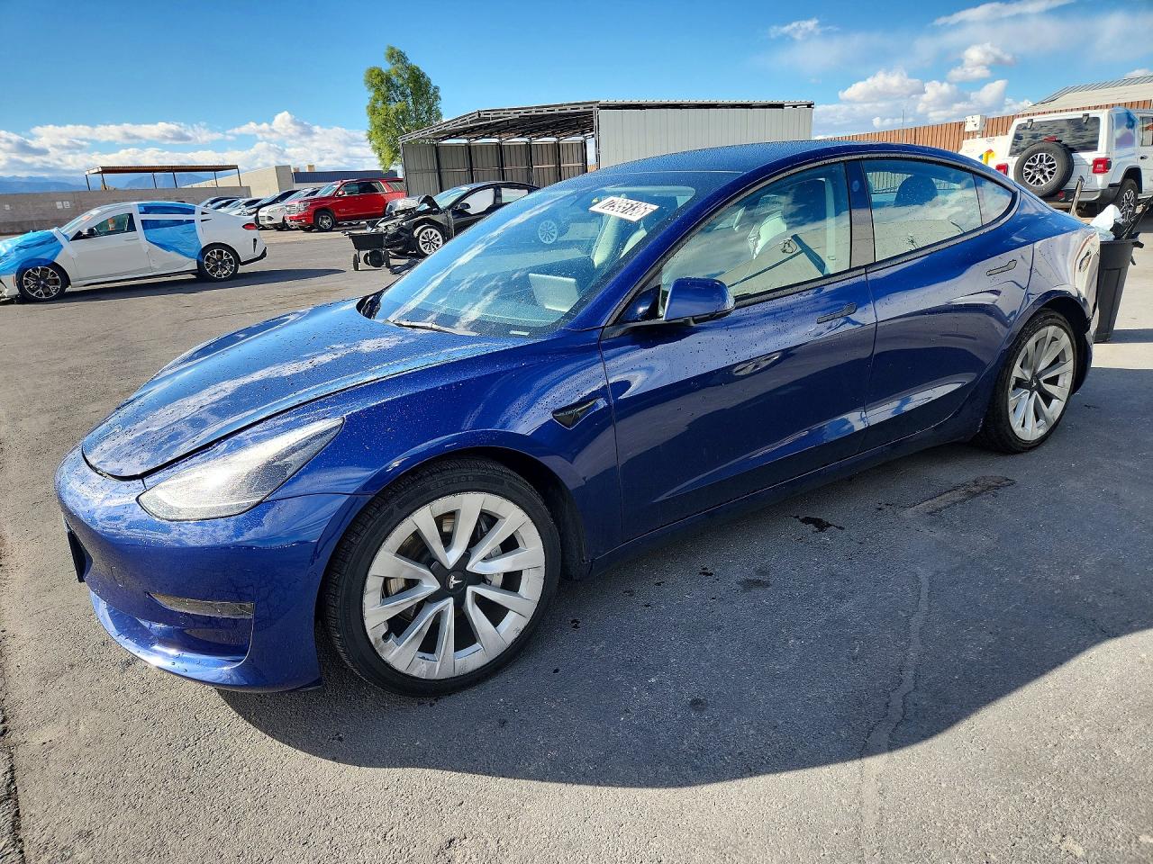 2022 TESLA MODEL 3 — Front 3/4