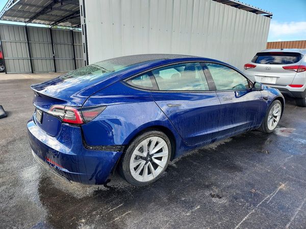 2022 TESLA MODEL 3 — PSRA