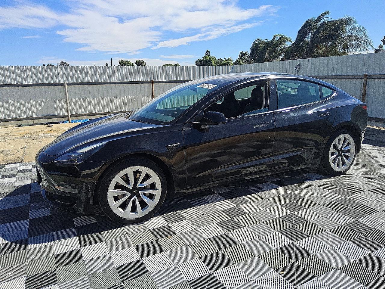 2022 TESLA MODEL 3 — Front 3/4