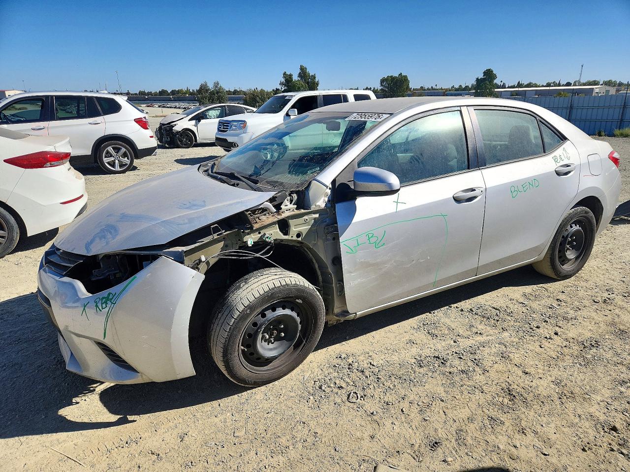 2016 TOYOTA COROLLA L/LE — Front 3/4