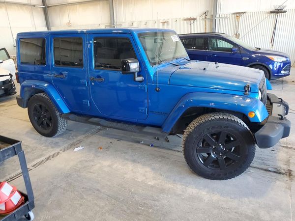 2014 JEEP WRANGLER Sahara — Passenger 3/4