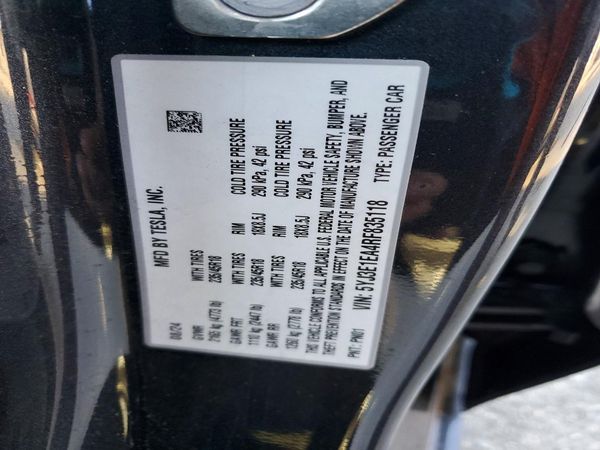2024 TESLA MODEL 3 — VINS