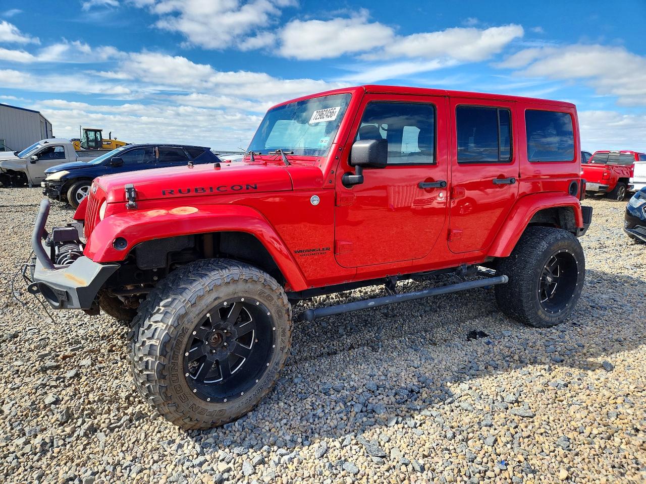 2014 JEEP WRANGLER Rubicon — Front 3/4