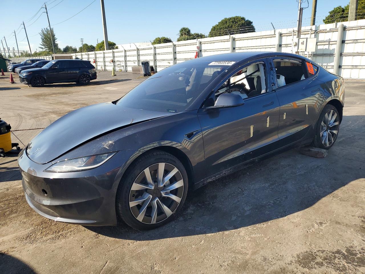 2025 TESLA MODEL 3 — Front 3/4