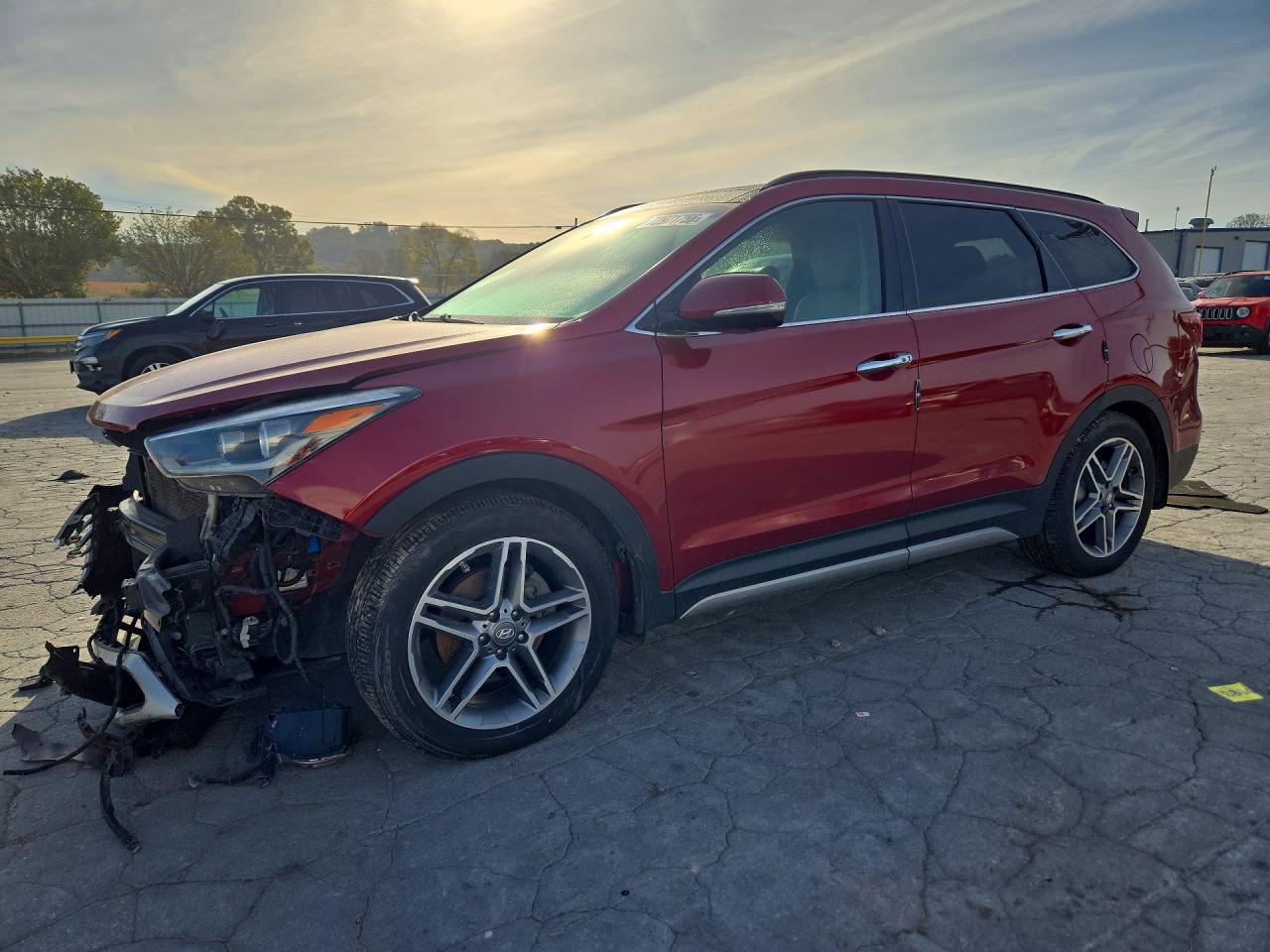 2017 HYUNDAI SANTA FE TOP — Front 3/4