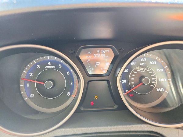 2013 HYUNDAI ELANTRA — ODOM