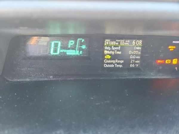 2012 TOYOTA PRIUS — ODOM