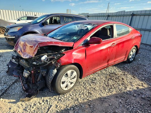 2016 HYUNDAI ELANTRA — Front 3/4