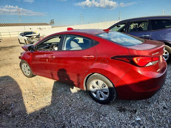 2016 HYUNDAI ELANTRA — DSRA