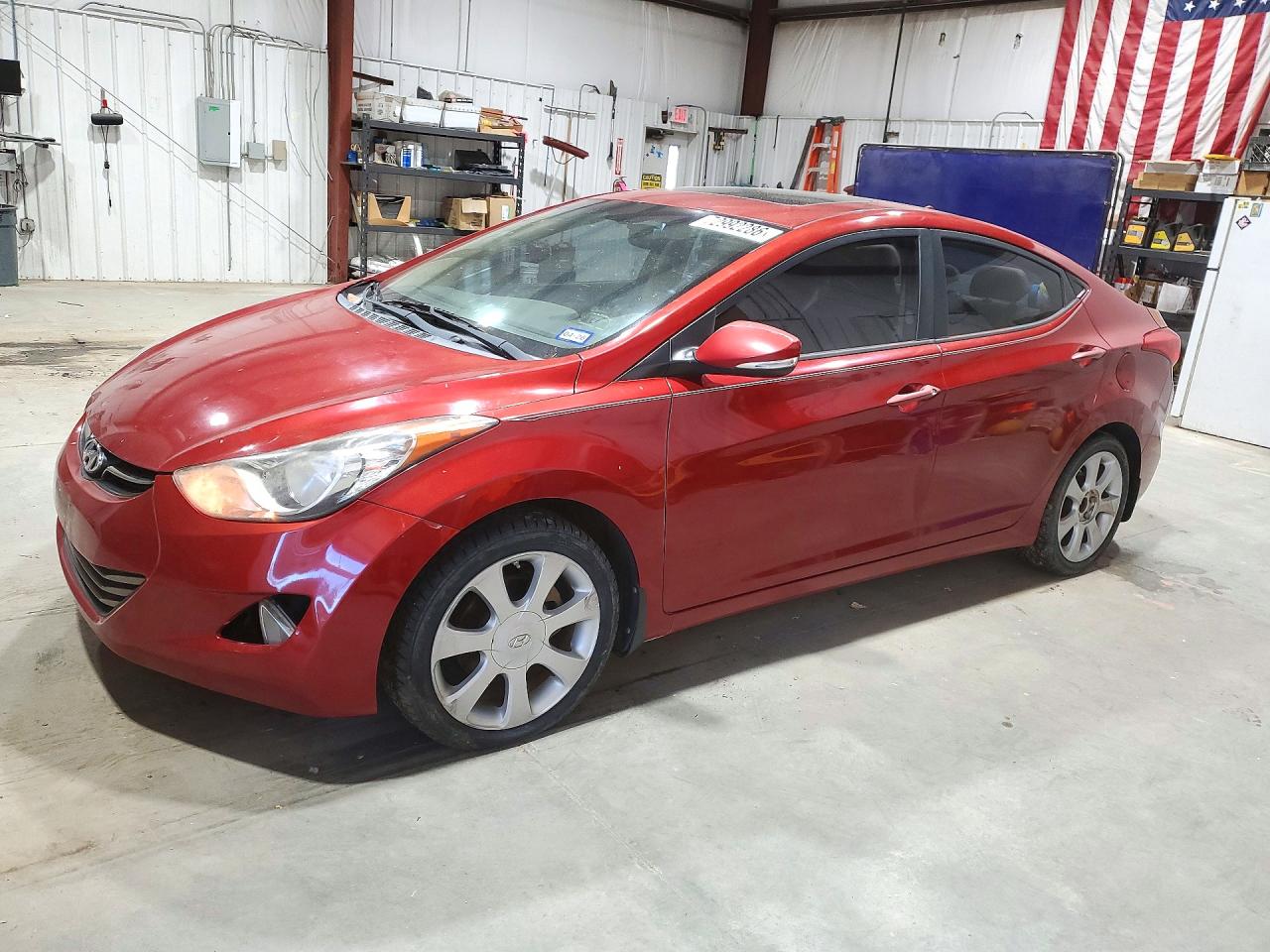 2012 HYUNDAI ELANTRA GLS(Middle grade) — Front 3/4