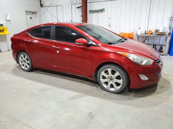 2012 HYUNDAI ELANTRA GLS(Middle grade) — Passenger 3/4
