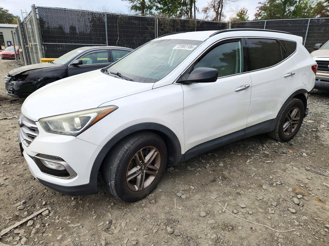 2017 HYUNDAI SANTA FE — Front 3/4