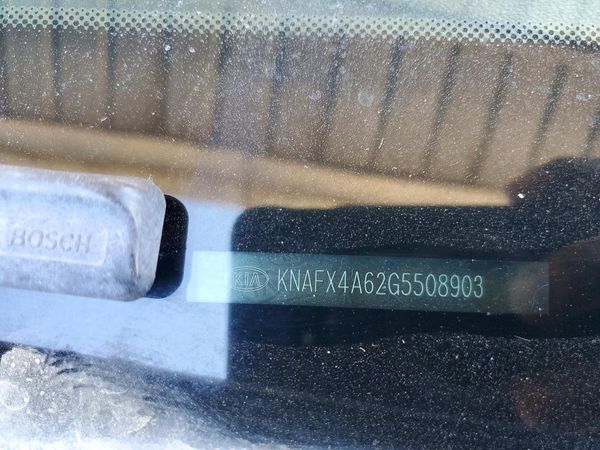 2016 KIA FORTE — VINP