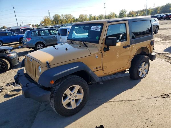 2014 JEEP WRANGLER Sport — Front 3/4