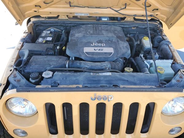 2014 JEEP WRANGLER Sport — Engine bay