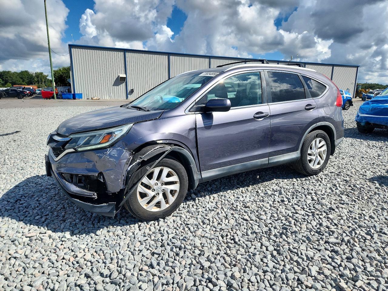 2015 HONDA CRV EX-L — Front 3/4