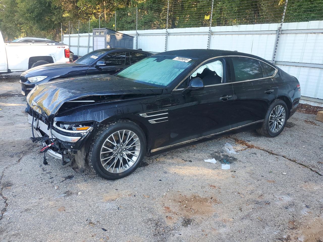 2021 GENESIS G80 — Front 3/4