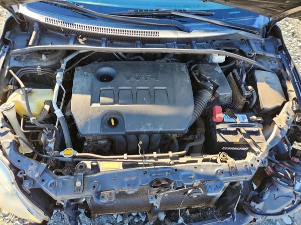 2012 TOYOTA COROLLA — Engine bay