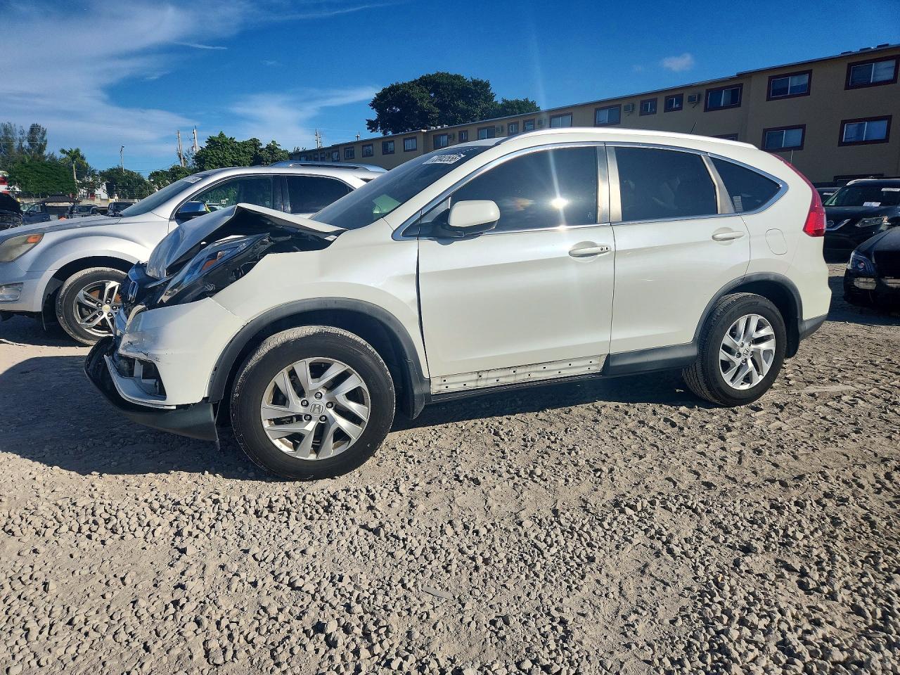 2015 HONDA CRV EX-L — Front 3/4