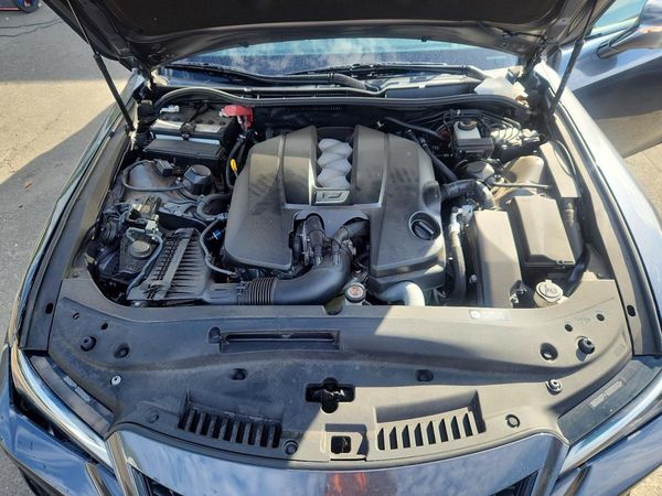 2023 LEXUS IS 500 — Engine bay