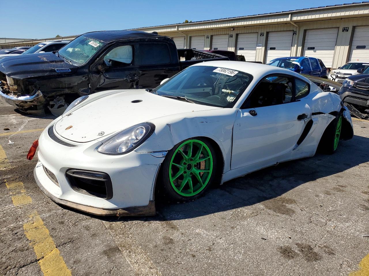 2016 PORSCHE CAYMAN — Front 3/4
